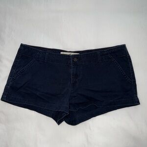 Hollister Women’s Navy Shorts Classic Fit